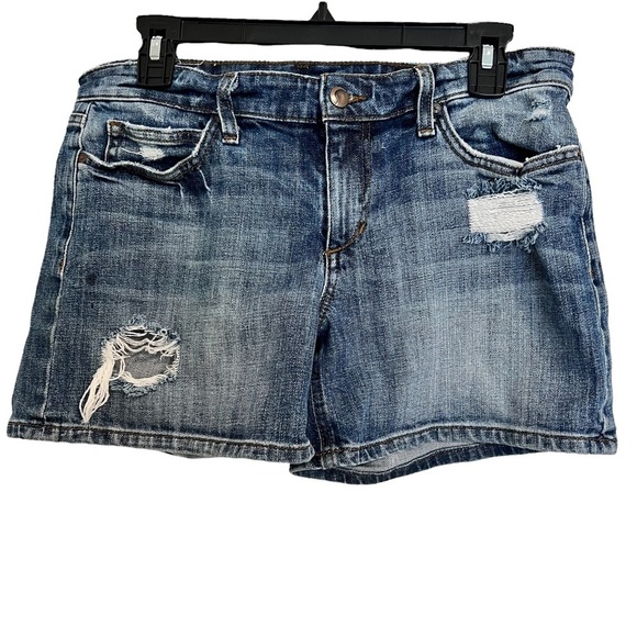 Joe's Jeans Pants - Joes Jeans Denim Distressed Jean Shorts Dark Wash